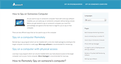 Desktop Screenshot of how-to-spy.com